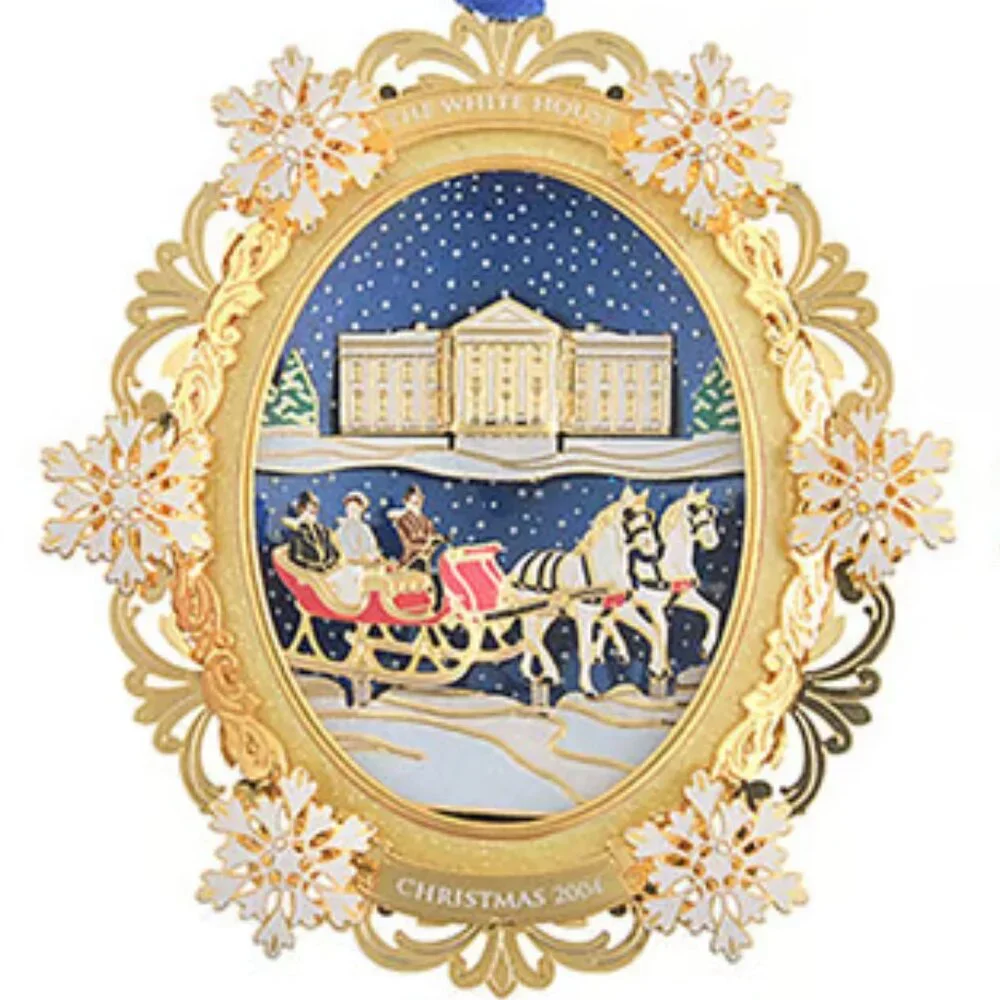 NEW 2004 The White House Historical Association Christmas Ornament